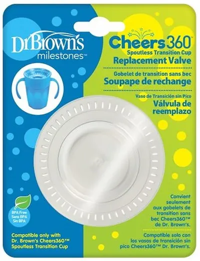 Supapa de silicon pentru cupe Dr. Brown's - Sip-and-See, 360 de grade
