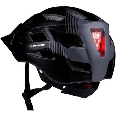 Casca adulți cu ventilație și lampă LED MTB 6xLED Negru/Gri