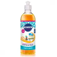 Solutie concentrata pentru spalat vase cu floare de portocal si nuca de cocos Ecozone 500 ml