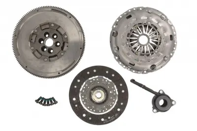 Set ambreiaj cu volanta masa dubla si rulment hidraulic AUDI A3, TT; SEAT ALHAMBRA, ALTEA, ALTEA XL, LEON, TOLEDO III; SKODA OCTAVIA II, SUPERB II, YETI; VW CADDY III, EOS 1.9D 2.0D dupa 2003