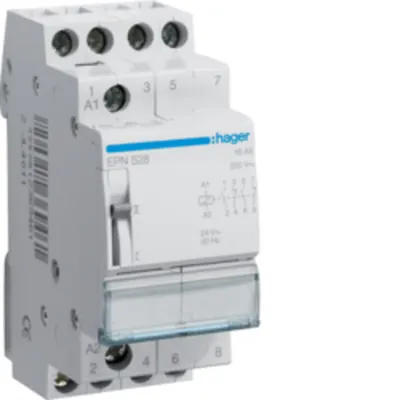 Teleruptor 2NI/2ND, 24VCA, 12VDC, 16A