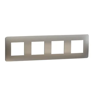 Placa ornament, Unica Studio Metal, patru module, aluminiu