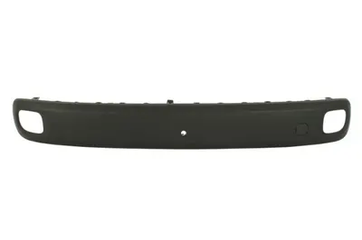 Spoiler bara Spate cu gauri pentru senzorii de parcare, negru, TUV potrivit FIAT PANDA, PANDA HATCHBACK 09.03- 02.12