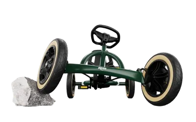Kart cu pedale pentru copii Berg Buddy Retro Green