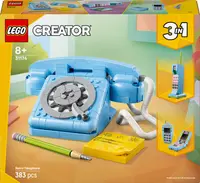 Constructor LEGO Creator 3 în 1 - Telefon retro(31174)