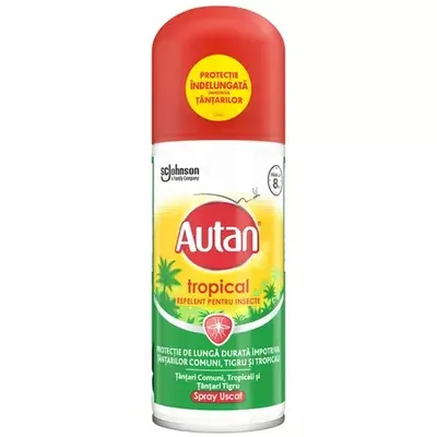 Spray impotriva tantarilor Tropical, 100 ml, Autan