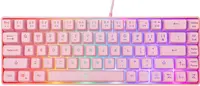 Tastatură de gaming White Shark - Ronin 2 GK2022, silent, RGB, roz