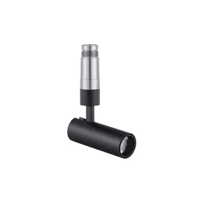Sistem iluminat pe sina IMAGINE Nisipiu Negru Aluminiu DALI 6W 48V 150mA 395lm Cree CRI>90 UGR<6 Beam Angle 24° 3000K IP20 Adjustable & Rotating & Dimabil Driver Included