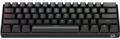 Tastatură mecanică Redragon - Dragonborn K630, Red, RGB, neagră