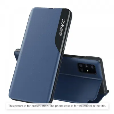 Husa pentru Samsung Galaxy A07 4G A075, Techsuit, eFold, Albastra Inchis