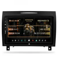 Navigatie Navigatie Benz SLK (2006-2010), Android, A-Octacore 4GB RAM + 64GB ROM, 9 Inch - AD-BGA9004+AD-BGRKIT406V2
