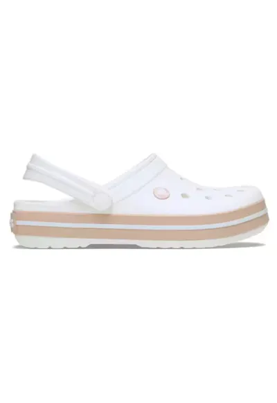 Saboti Crocband - Alb
