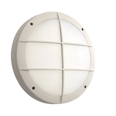 Aplica pentru iluminat decorativ exterior, Luik grill white textured casing