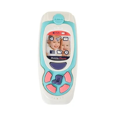 Jucarie pentru copii Moni - Telefon cu butoane, Albastru, K999-72B