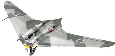 Model de asamblat a unei aeronave militare Revell - Horten Go-229 (04312)