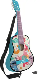 Chitară acustică pentru copii Lexibook - Disney Stitch, 78 cm