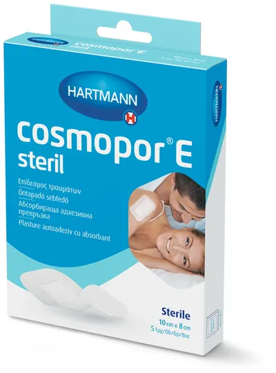 Plasturi sterili Cosmopor E 10x8 cm, 5 buc – Hartmann