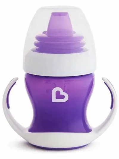 Munchkin - Cupa de tranziție blândă, mov, 125 ml