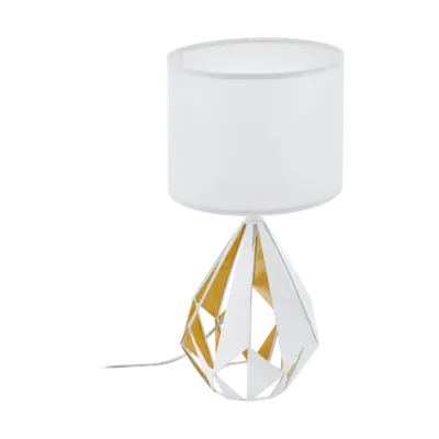 Lampa de masa CARLTON 5 alb, honey gold 220-240V,50/60Hz