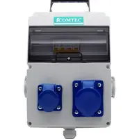 Tablou Santier 10L IP 44 Echipat (M1x16+M1x32)IND+M2x16 (M1x16+M1x32)IND+M2x16 10 locuri