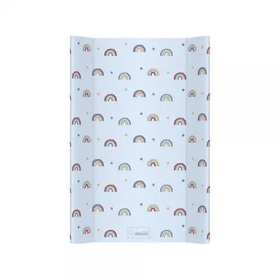 Saltea de infasat bebe cu intaritura 70x47,5 Rainbow Blue 403