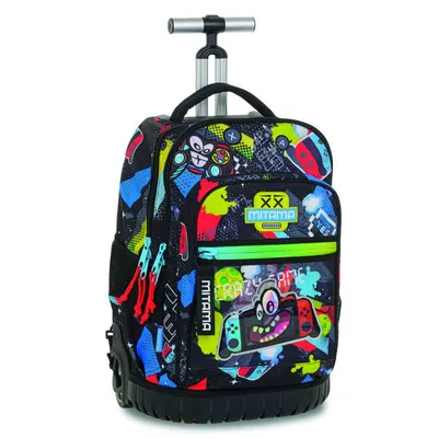 Ghiozdan troller, 47x37x27cm, 4 compartimente, Smart Play, Mitama