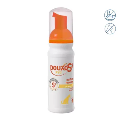 Sampon uscat, Douxo S3 Pyo Mousse, 150 ml