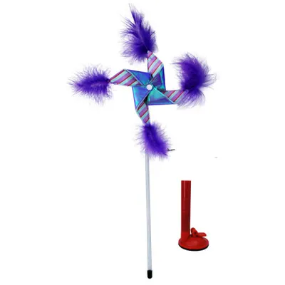 Jucarie pentru pisici KONG Cat Teaser Pinwheel