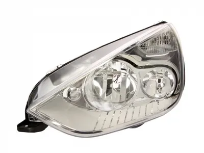 Far stanga (H1 H7, reglaj electric, cu motoras, fundal cromat) FORD GALAXY, S-MAX 2006-2015