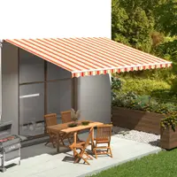 Gossi panza de rezerva copertina, galben si portocaliu, 5x3,5 m