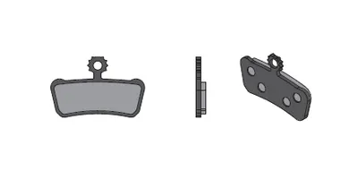 Set 2 placute frana Jet 36, Avid XO, Trail Elixir Sram Guide