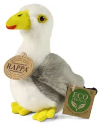 Jucărie de pluș Rappa Eco friends - Pescăruș, 14 cm