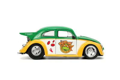 Masina metalica - Volkswagen Drag Beetle 1959 , Testoasele Ninja