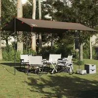 Gossi prelata de camping, maro, 506x306 cm, impermeabila