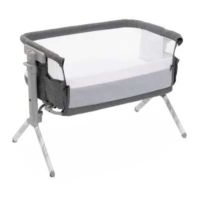Patut pentru copii co-sleeping Chicco Next2Me Armonia, Carrara (Gri inchis), 0luni+