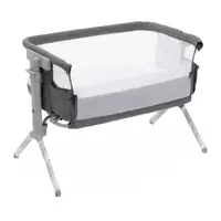 Patut pentru copii co-sleeping Chicco Next2Me Armonia, Carrara (Gri inchis), 0luni+