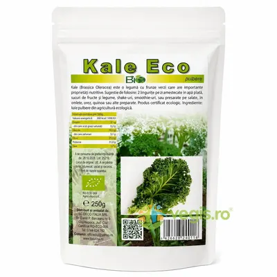 Kale Pudra Ecologica/Bio 250g