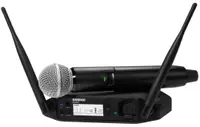 Sistem de microfon wireless Shure - GLXD24+/SM58, negru
