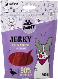 Mr. Bandit Jerky, Rata, 500 g