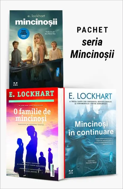 Pachet seria Mincinoșii. Mincinoșii/O familie de mincinoși/Mincinoși în continuare