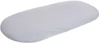 Cearceaf din bambus cu elastic Sensillo - Gri, 90 х 40 cm