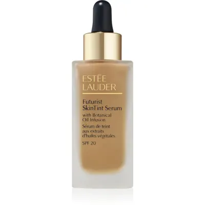 Estée Lauder Futurist SkinTint Serum Foundation With Botanical Oil Infusion SPF 20 machiaj de îngrijire SPF 20 culoare 3N2 Wheat 30 ml