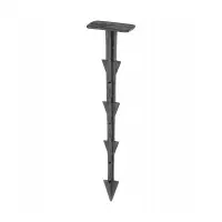 Cui fixare folie straturi, pentru gradina si sera, lungime 15 cm, negru