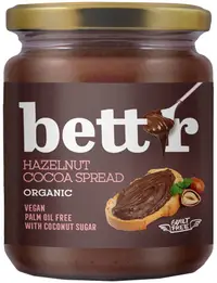 Cremă de cacao cu alune de pădure, 250 g, Bett'r