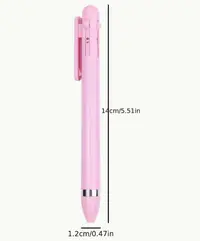 Instrument profesional pentru puncte și nail art – dotting tool reglabil, cu capete duble Roz