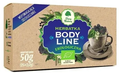 Ceai bio din plante pentru slăbit, 25 plicuri, Dary Natury