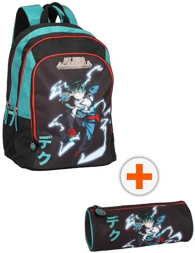 Set școlar Panini Comix Anime - Izuku ghiozdan și penar
