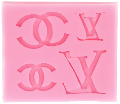 Mold din silicon (formă) Em Art - Chanel, 77 x 68 x 7 mm