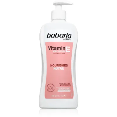 Babaria Vitamin E lotiune de corp hranitoare 400 ml