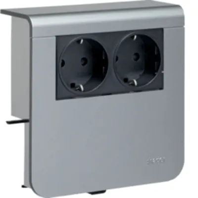 Priză SCHUKO SL20080, aluminiu